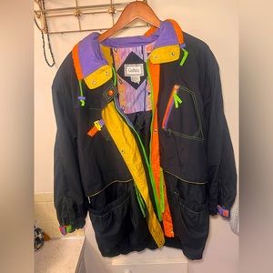 Vintage/Retro 80’s  Gallery w•o•m•a•n Zip Up Jacket Size Large
